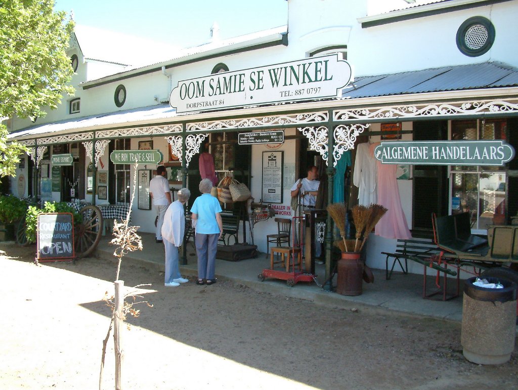 01-Oom Samie Se Winkel, a famous shop in Stellenbosch.jpg - Oom Samie Se Winkel, a famous shop in Stellenbosch